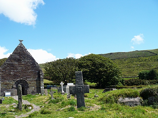 Church and graveyard - Public Domain Photograph