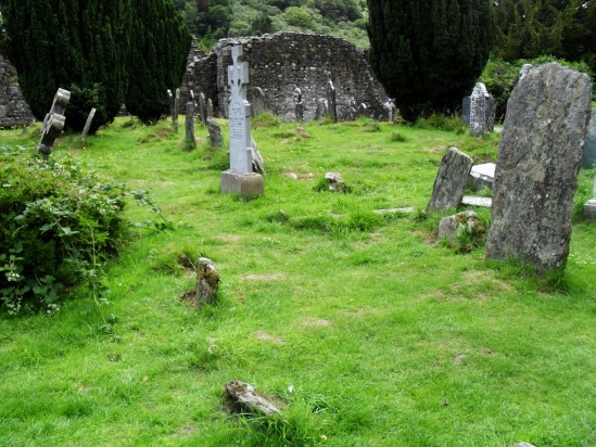 Glendalough cemetery - Public Domain Photograph