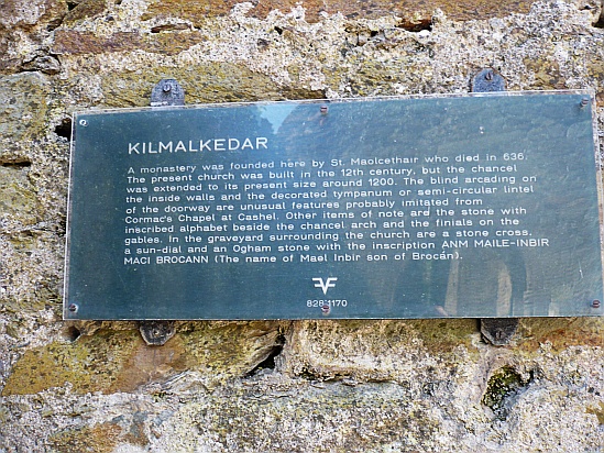 Kilmalkedar - Public Domain Photograph