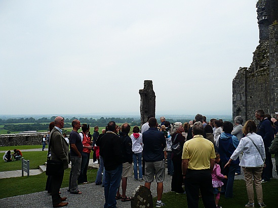 People at the Rock of Cashel - Public Domain Photograph