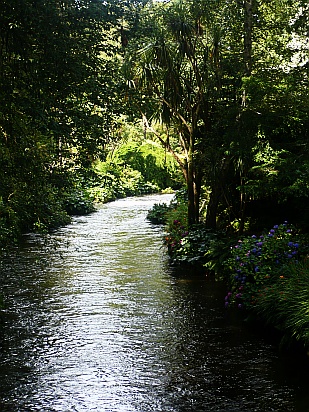Beautiful river scene - Public Domain Photograph