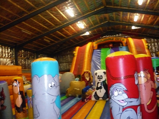 Bouncy castle slide - Public Domain Photograph