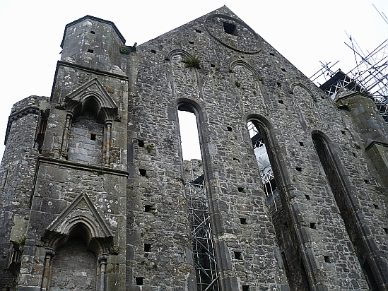 Castle restoration - Public Domain Photograph