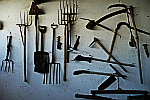 farm-tools-on-wall