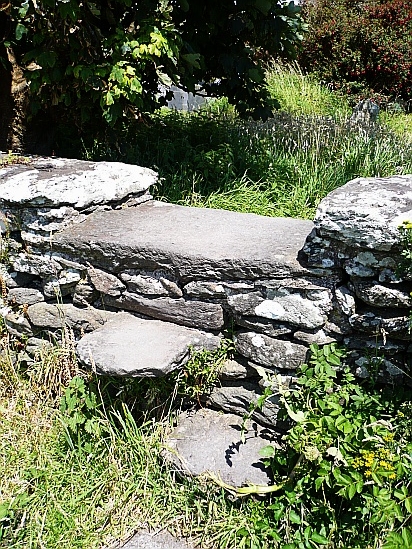 Stone stepping stone - Public Domain Photograph