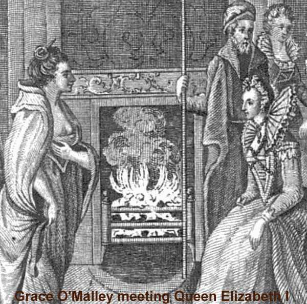 Grace O'Malley Meeting Queen Elizabeth I